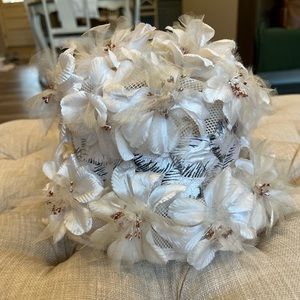 Vintage unique derby/Easter/tea hat!